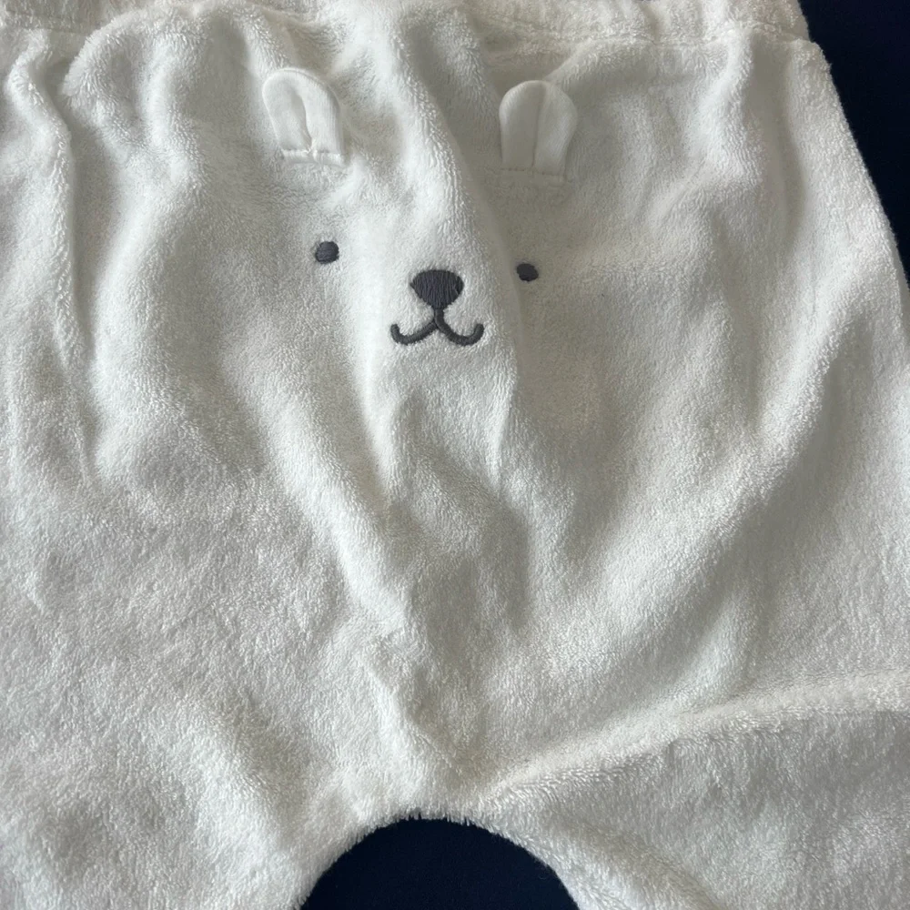 Carters 3-Piece Baby Boy Terry‎ Little Ivory Carding Set 9M